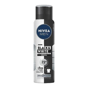 Desodorante Aerosol Black White Invisible Nivea Men