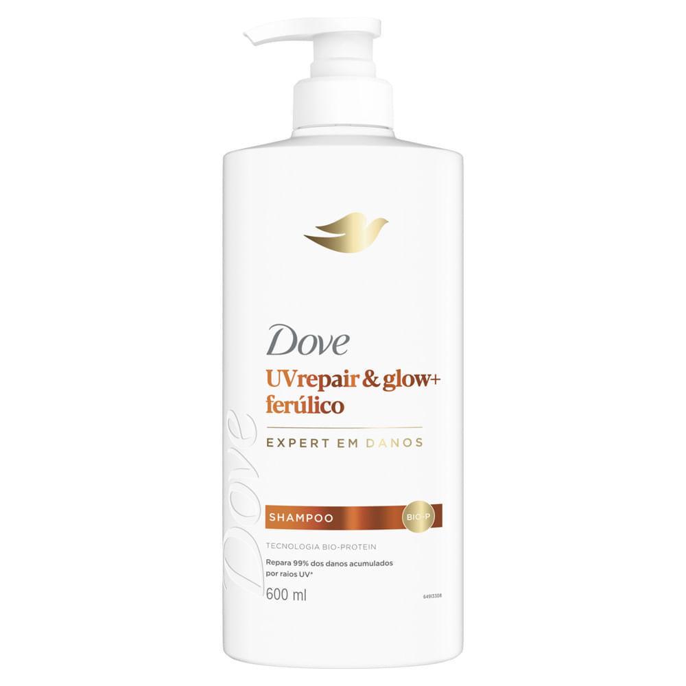 Shampoo Dove Uv Repair Glow + Ferúlico 600ml