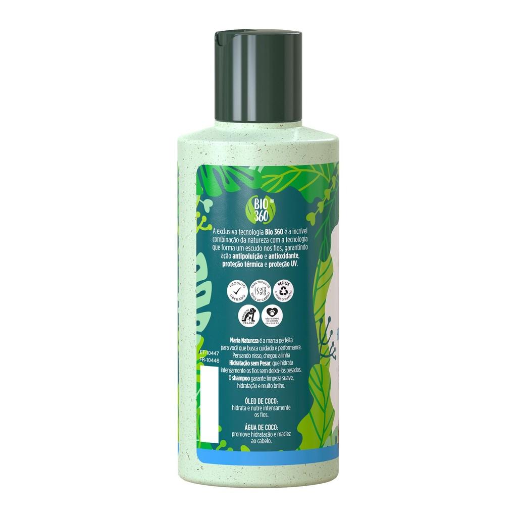 Shampoo + Condicionador Maria Natureza Hidratação Sem Pesar Salon Line