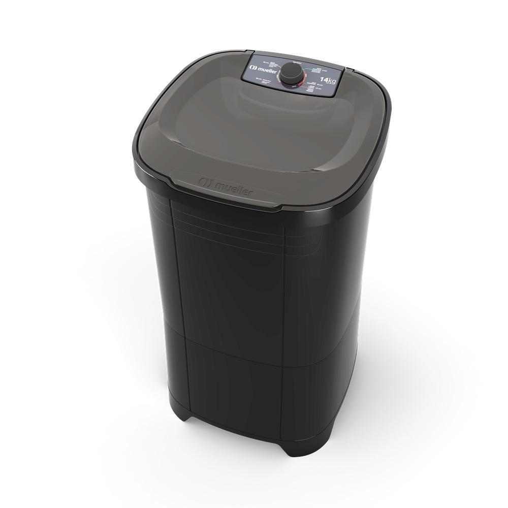 Tanquinho Mueller 14kg Semiautomática Preto Mlt14b 220V
