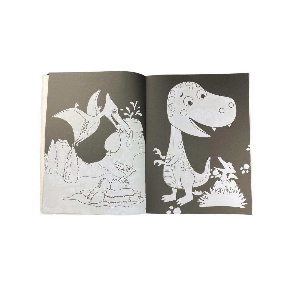Colorindo Com Neon Dinossauros
