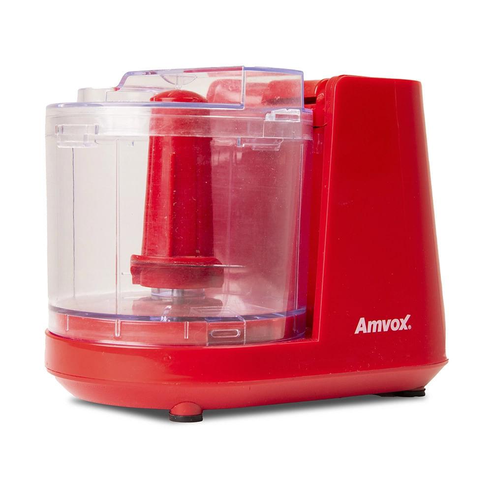 Mini Processador Amvox Vermelho - 220V