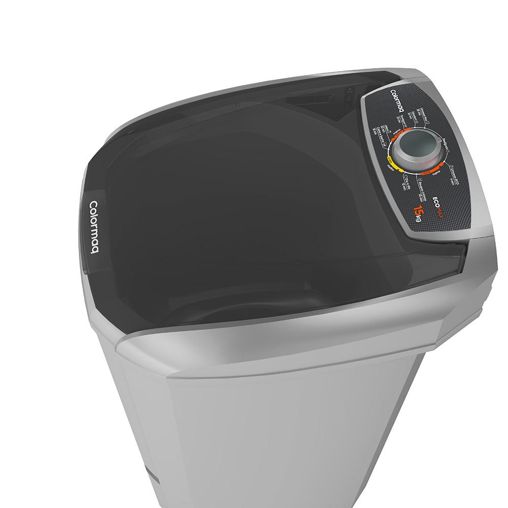 Tanquinho Colormaq 15kg Com Lavagem Por Turbilhonamento Prata 220V