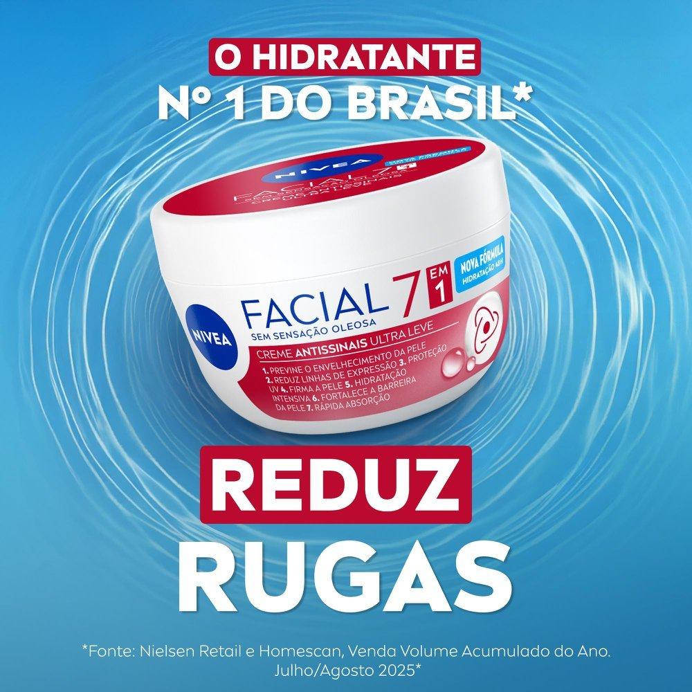 Creme Facial Nivea 7 Em 1 Antissinais 100g