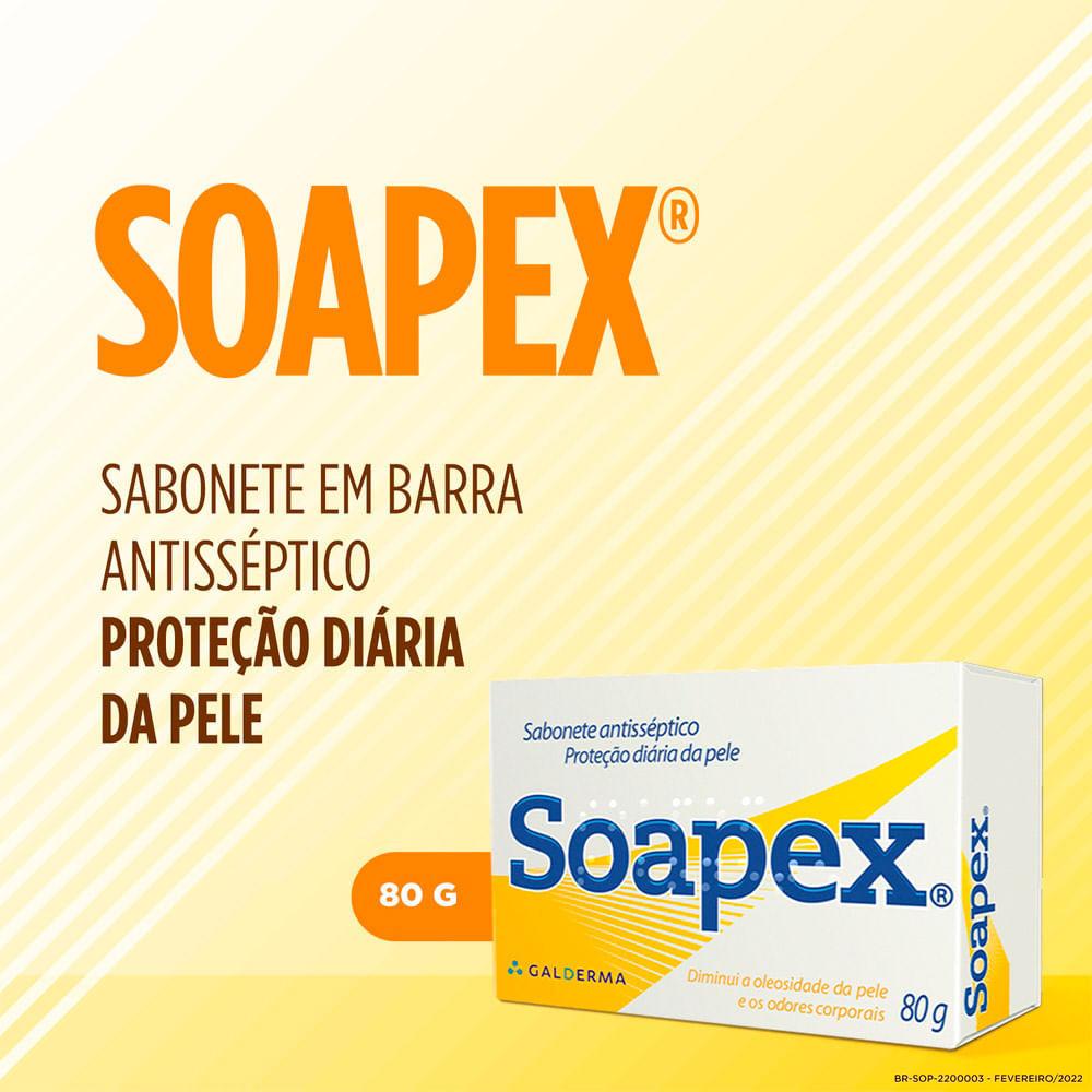 Soapex Sabonete Em Barra 80g