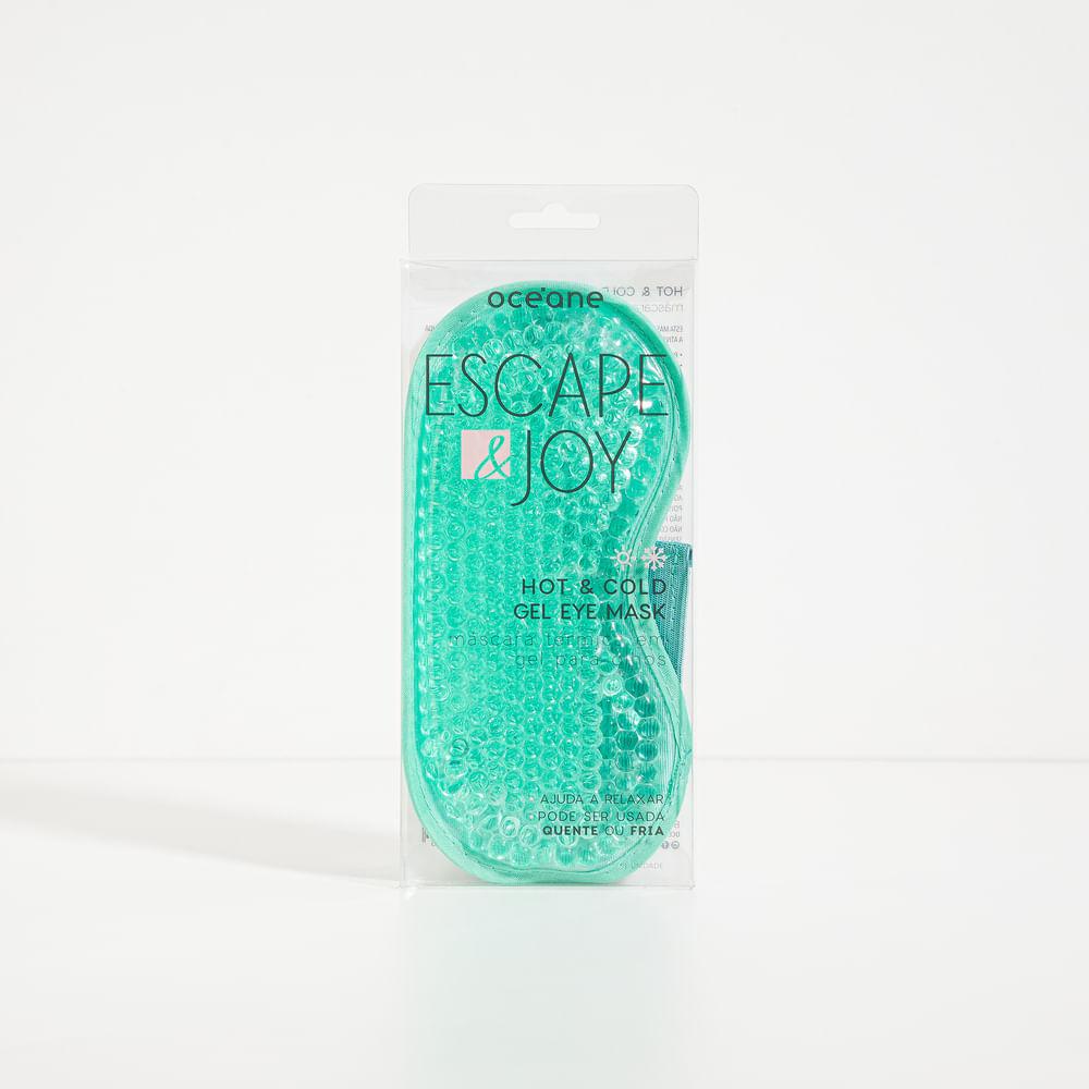 Máscara Para Olhos Em Gel Verde - Hot Cold Gel Eye Mask