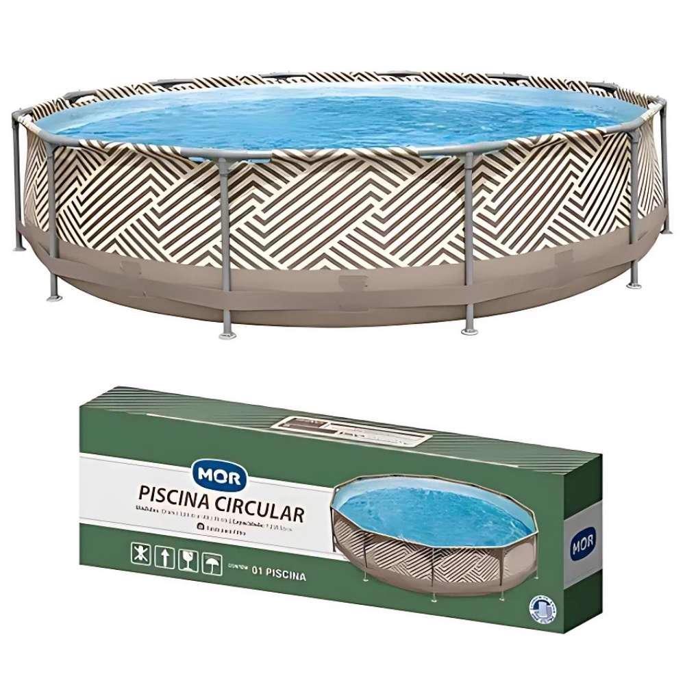 Piscina De Armação Circular 7.200 Litros Ou 5.200 Litros Mor