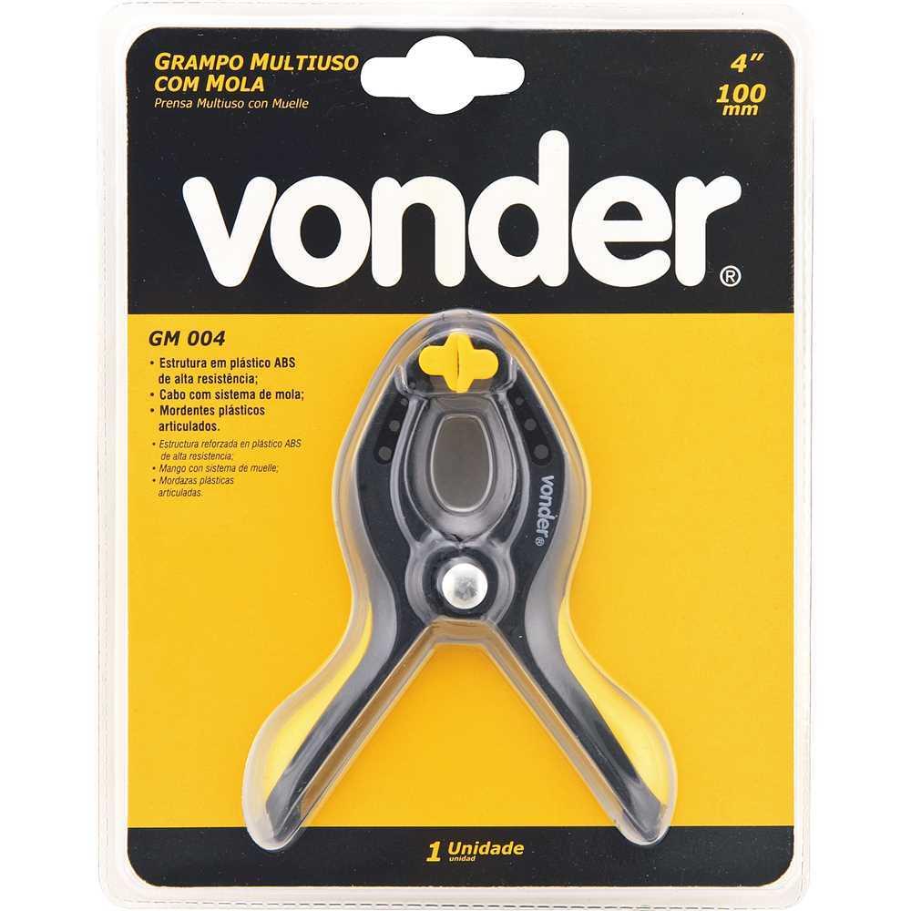 Grampo De Aperto Rápido Mola 4 Polegadas Gm 004 Vonder