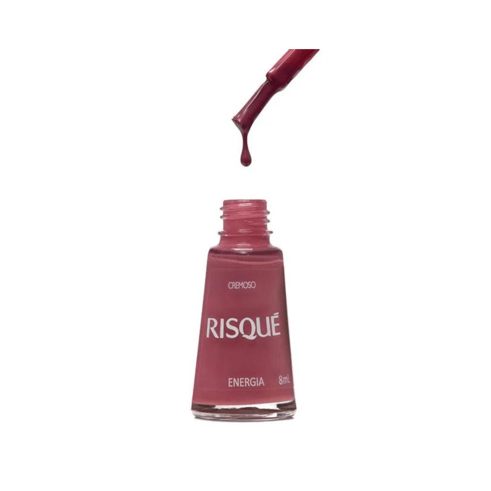 Esmalte Risqué Rosas Cremosos Energia