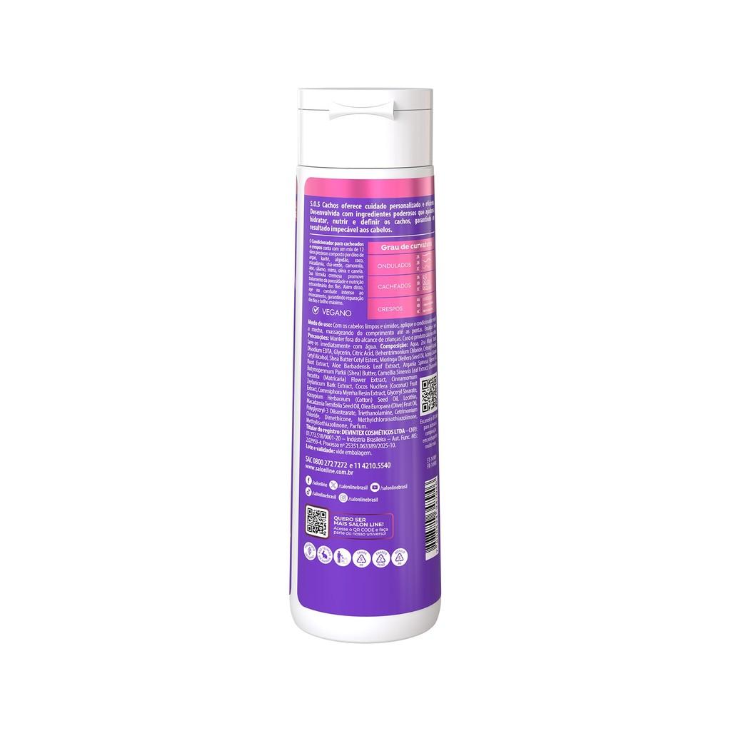 Condicionador Sos Cachos Super Óleos Salon Line 300ml