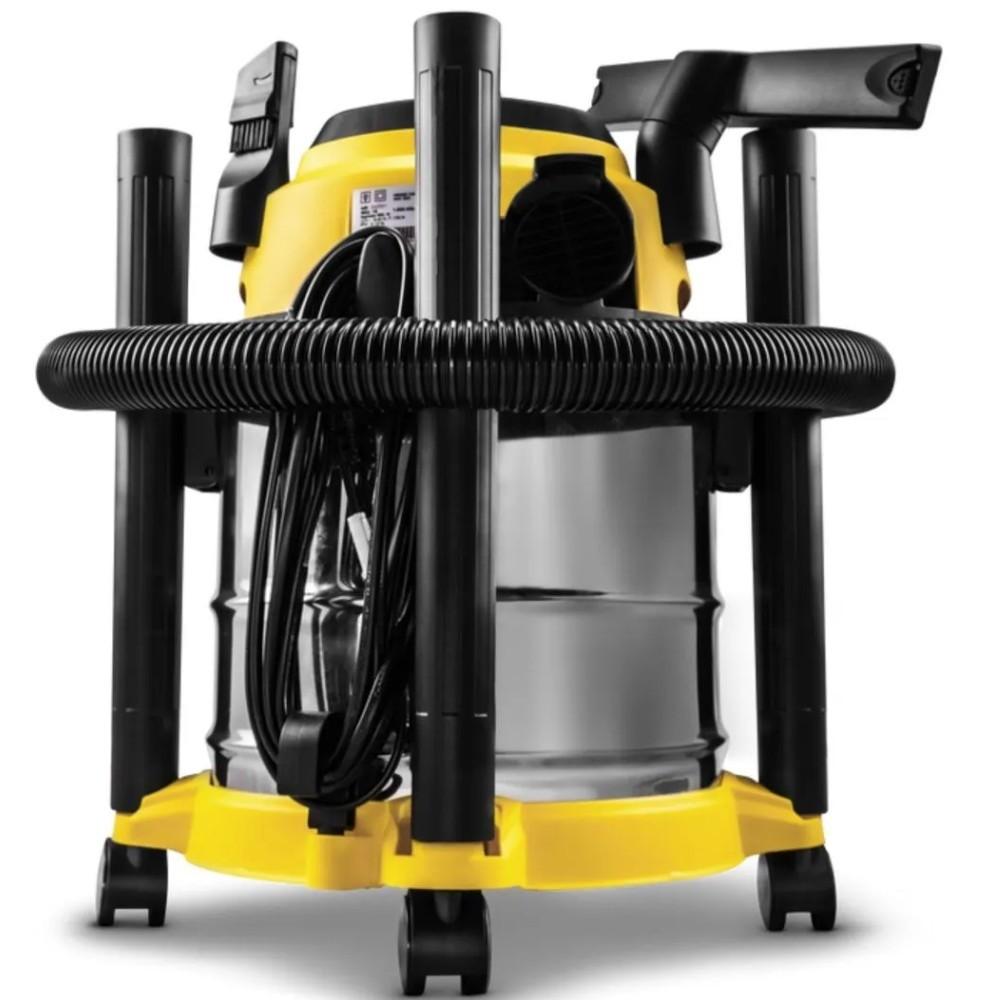 Aspirador De Pó E Líquido 12L 1.700w Inox Com Função Soprador Wdl 1s Karcher