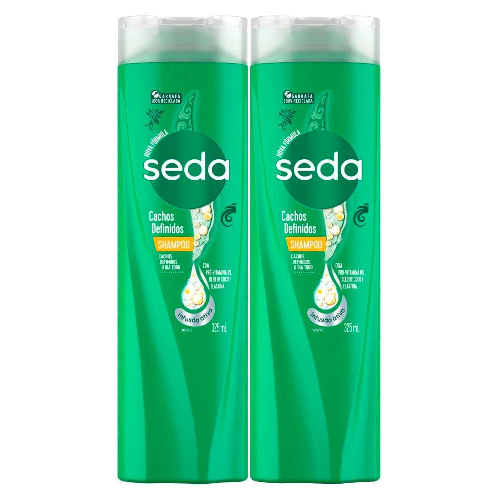 Kit 2 Shampoo Seda Cachos Definidos 325ml
