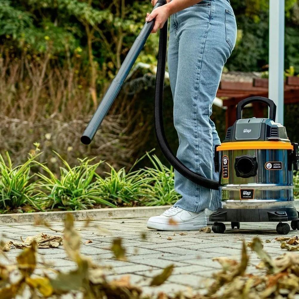 Aspirador De Pó E Líquido 1900w 20 Litros - Gtw Inox 20i Wap