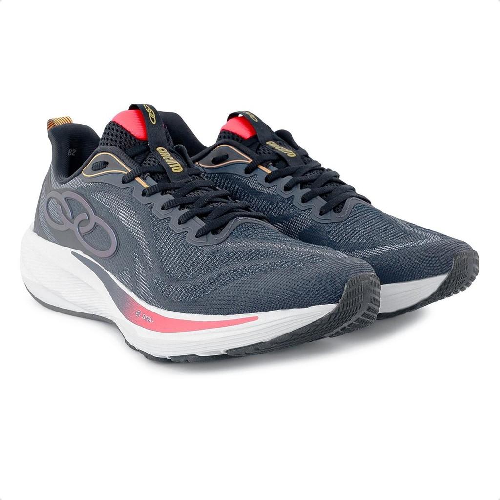 Tênis Olympikus Circuito Masculino + 3 Pares De Meias Original Com Nota Fiscal E Garantia