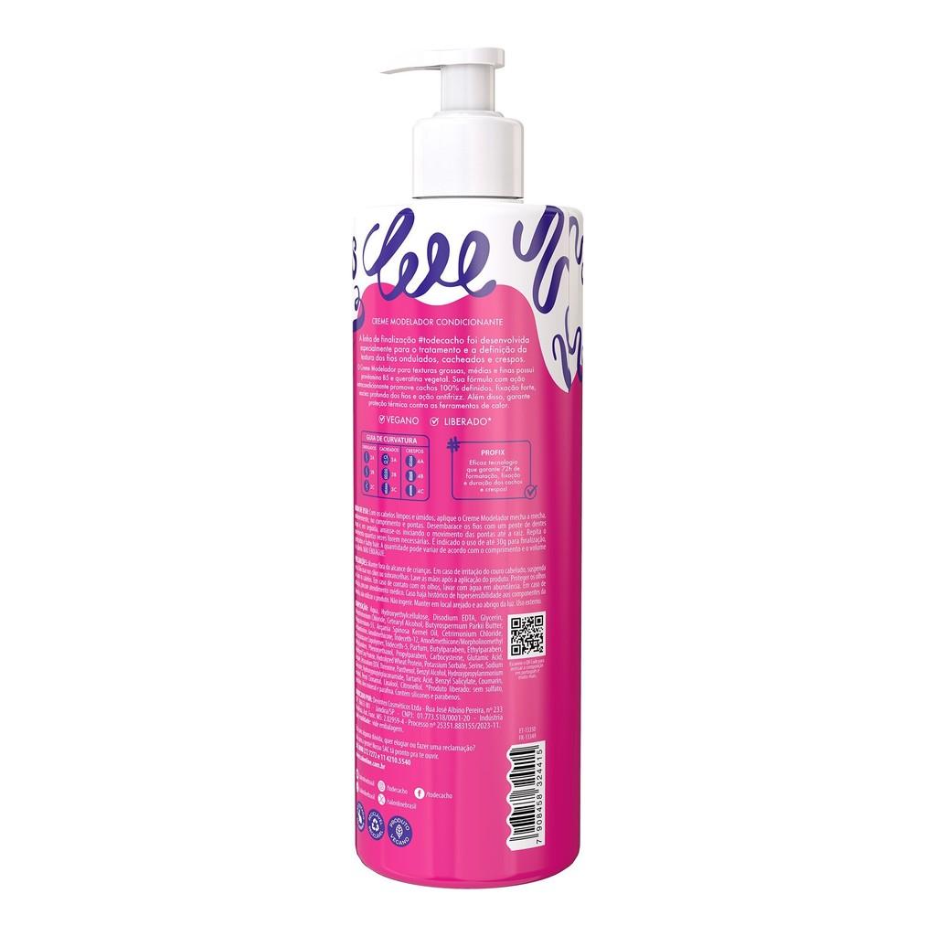 Creme Modelador Forte #todecacho Cachos Dos Sonhos 500ml