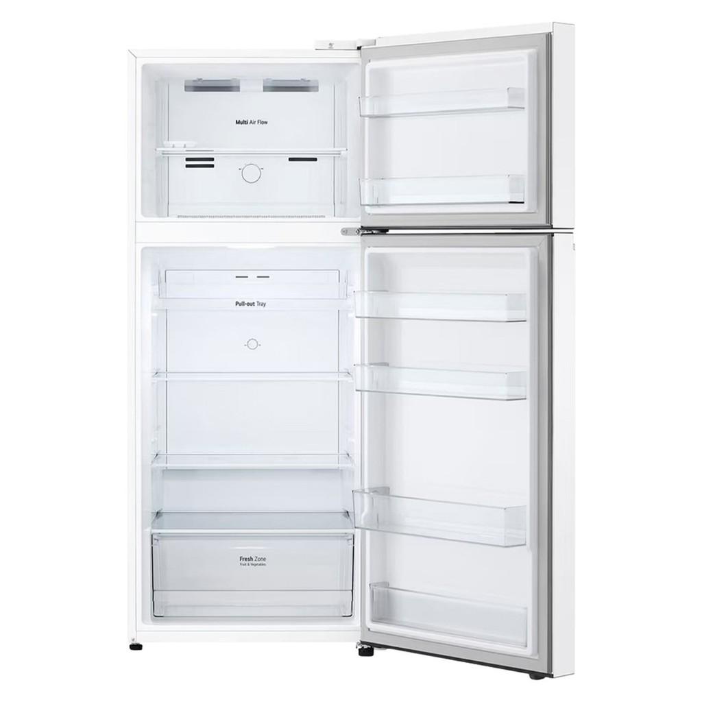 Geladeira Lg Duplex 375l Frost Free Inverter Gn-b372pqw Branca