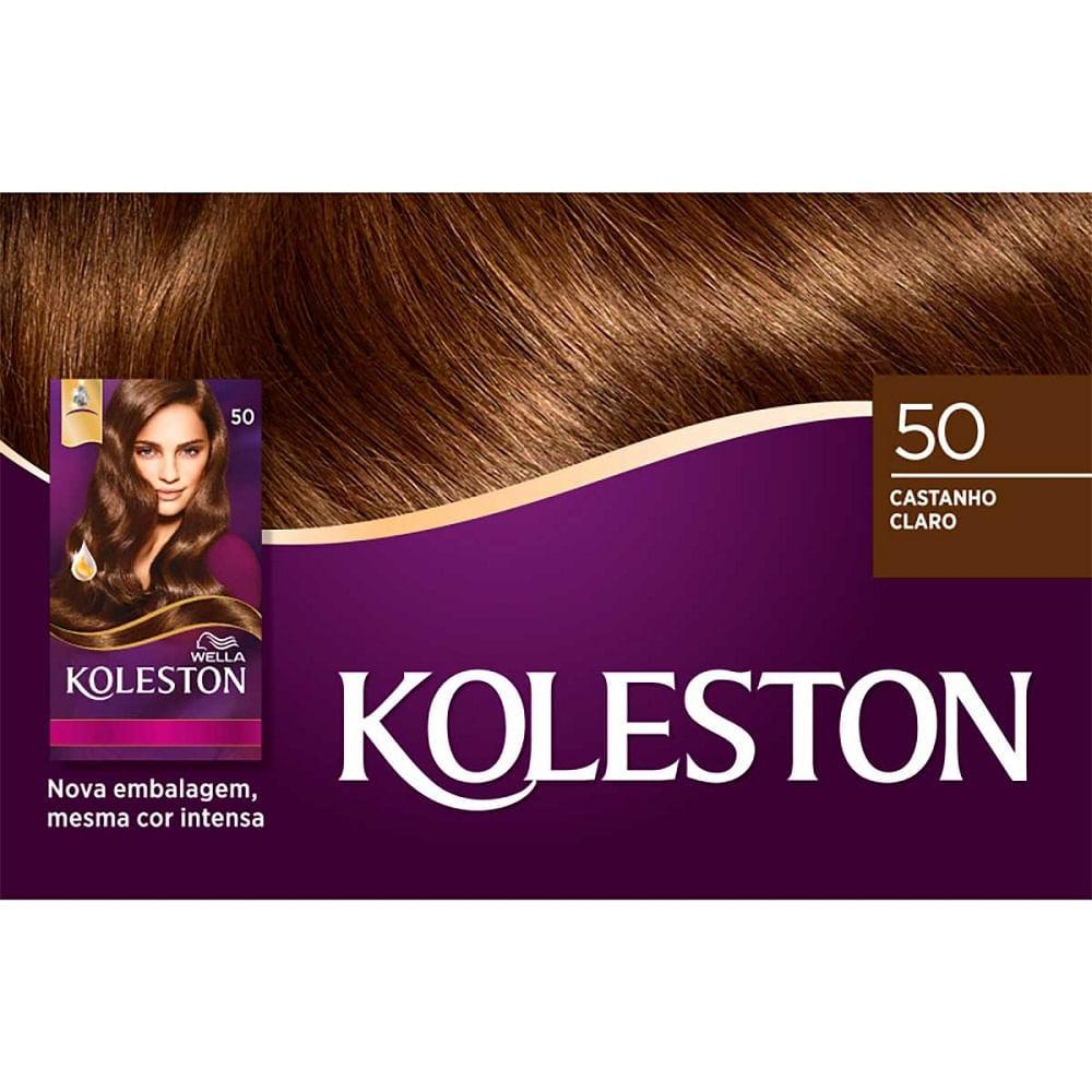 Tintura Koleston 50 Castanho Claro 55g