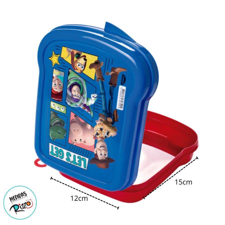 Sanduicheira/Porta Frios - Toy Story - 15cm - 1 Unidade - Disney Original - Rizzo