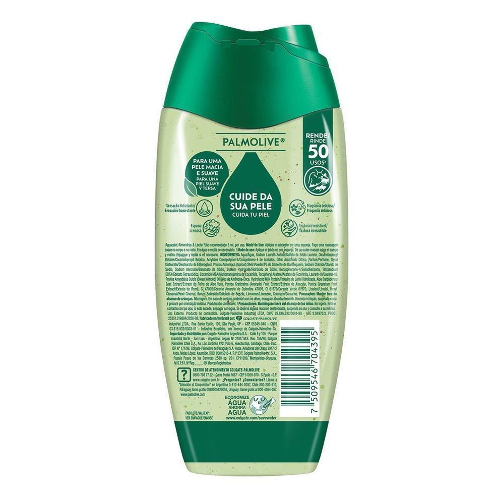 Sabonete Líquido Palmolive Smoothie Esfoliante Amêndoa Abacate E Leite 250ml