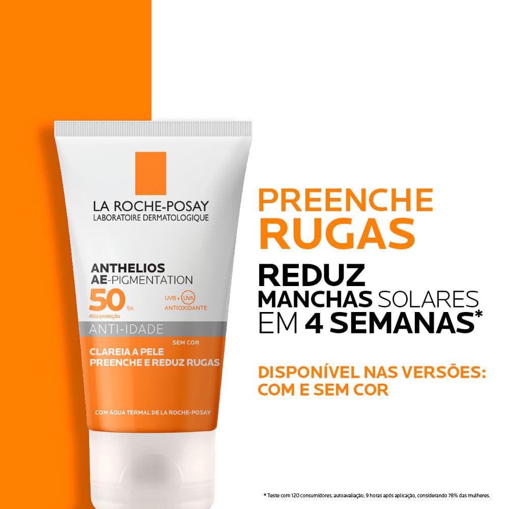Protetor Solar Anthelios Anti-idade Ae-pigmentation Clareador FPS 50 40g