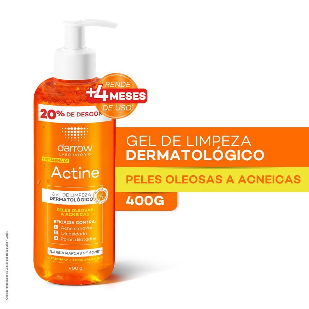 Actine Gel De Limpeza Dermatológico Darrow Vitamina C Com 20 De Desconto 400g