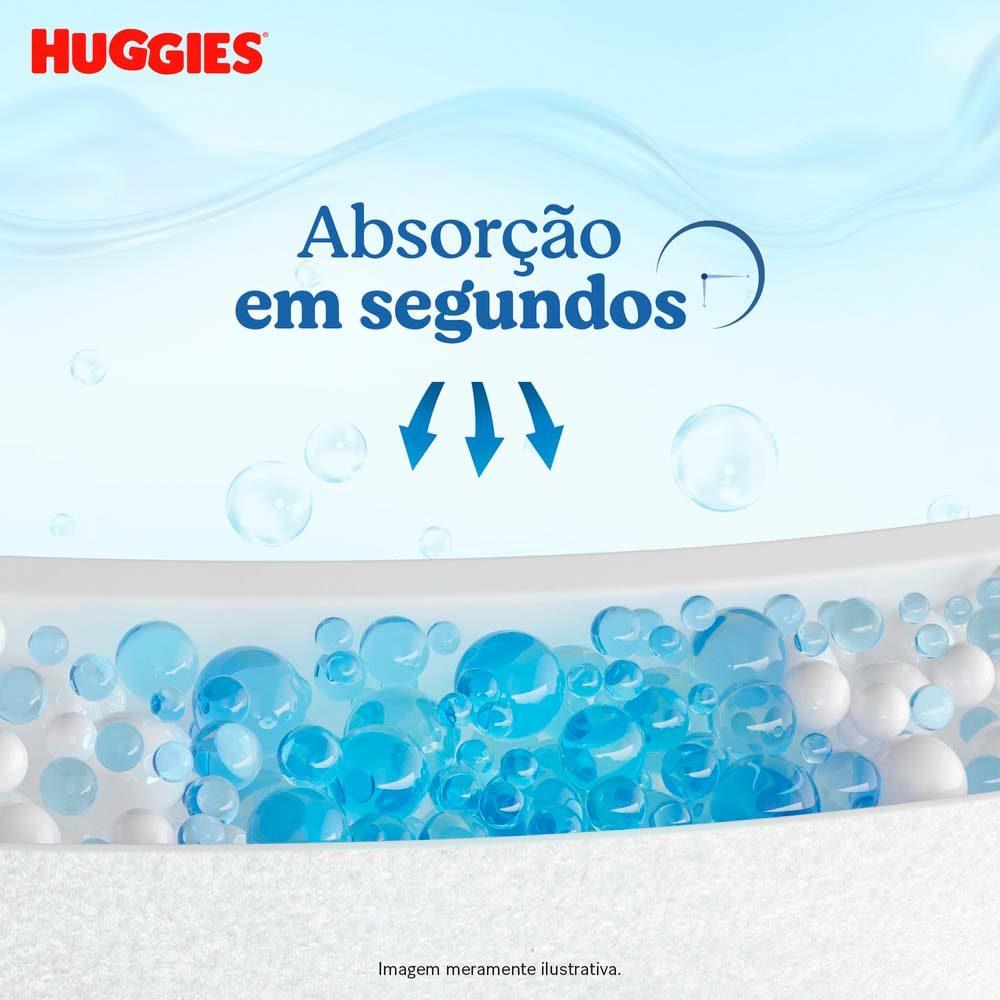 Fralda Huggies Rápida Absorção Tamanho G Pacote Hiper 78 Unidades Descartáveis Leve Mais Por Menos
