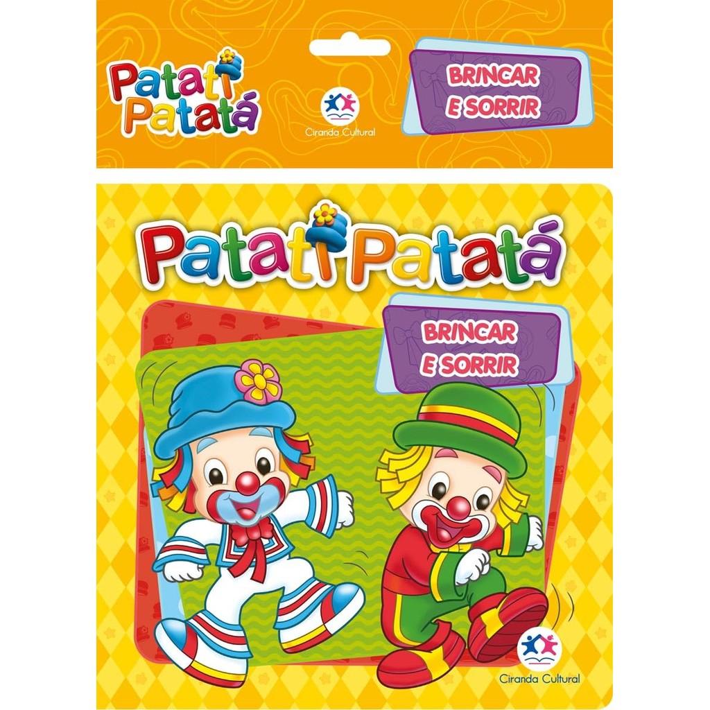 Livro De Banho Patati Patatá Brincar E Sorrir