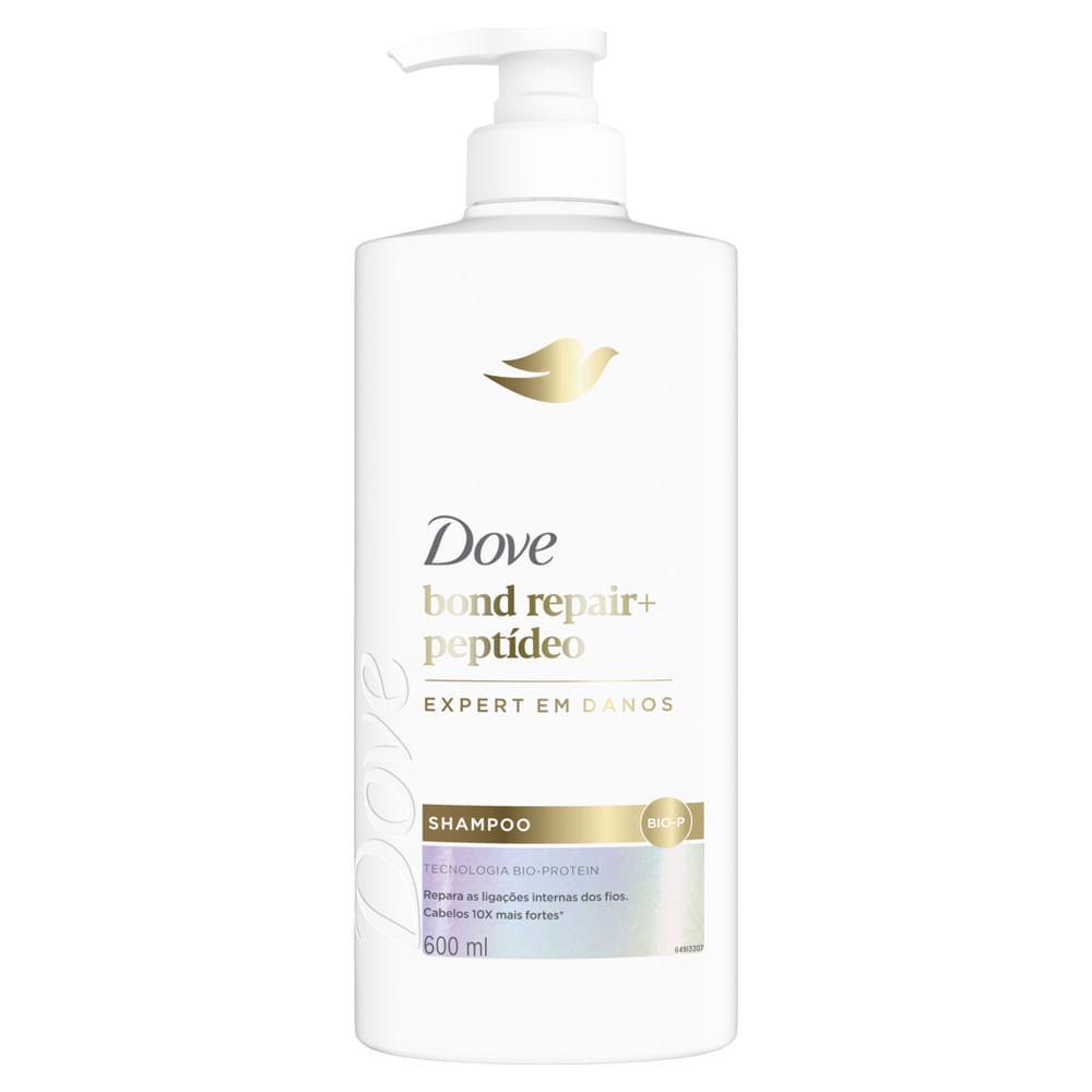 Shampoo Dove Bond Repair + Peptídeo 600ml