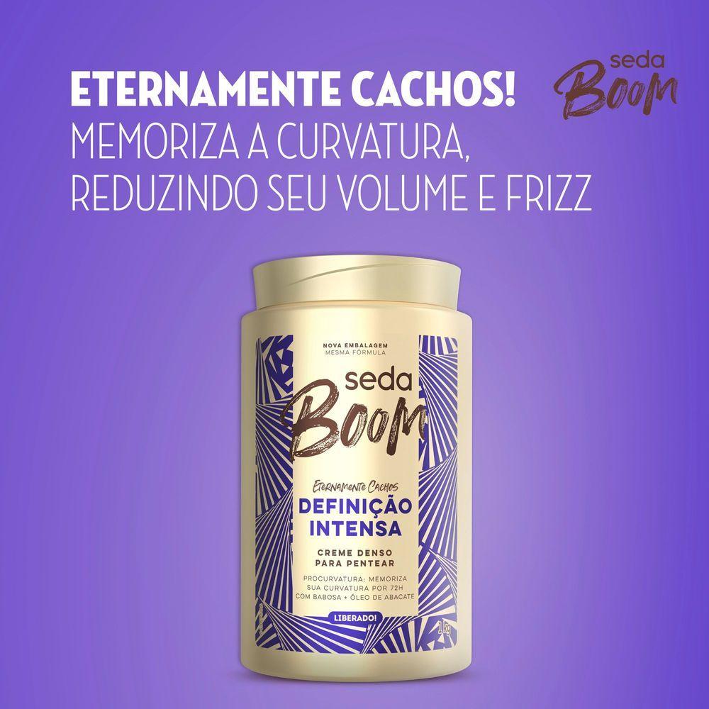 Creme De Pentear Seda Boom Definição Intensa 1kg