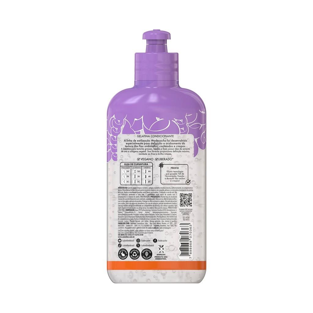 Gelatina Alta Definição #todecacho Profix Salon Line 320g