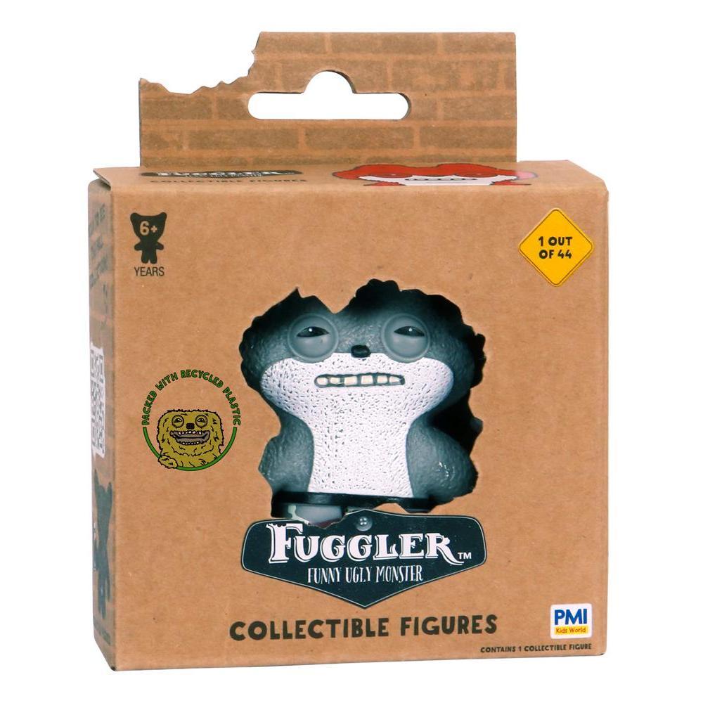 Mini Boneco Colecionável Fuggler 6cm - Sketchy Squirrel Cinza