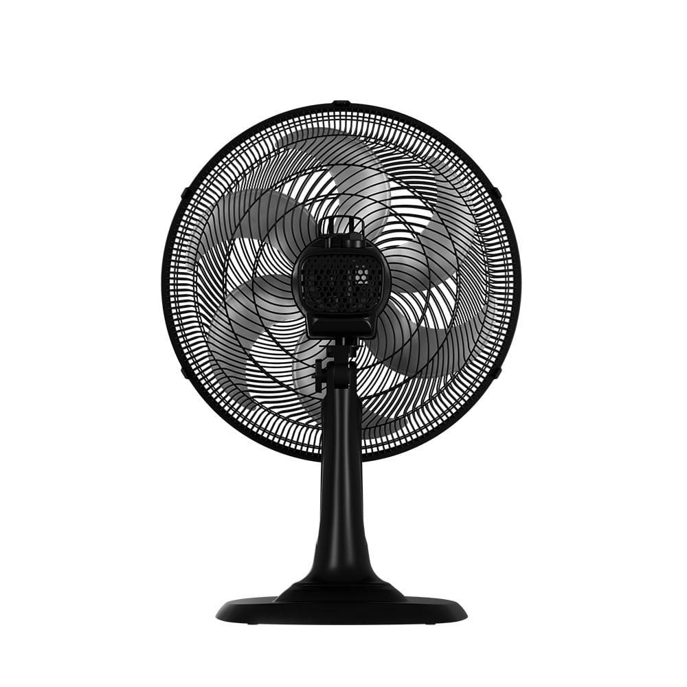 Ventilador De Mesa Ventisol 40cm Turbo 6 Pás Preto Vom40 - 220 Volts