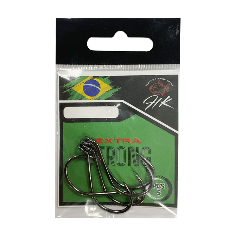 Anzol Octopus Preto - Hk