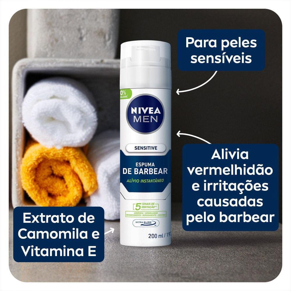 Espuma De Barbear Nivea Sensitive 193g