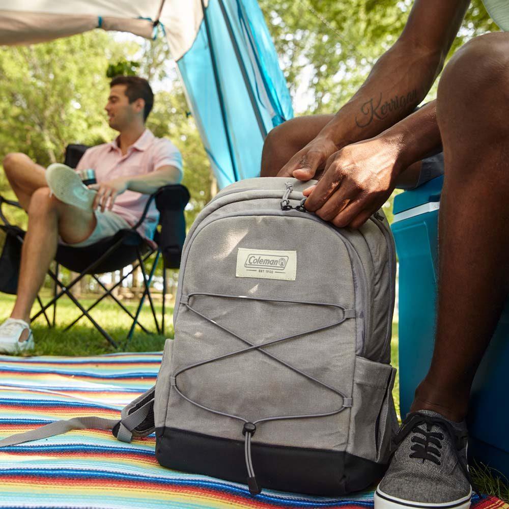 Mochila Térmica Backroads 30 Latas Cinza Coleman