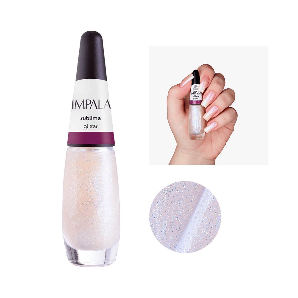 Esmalte Impala Glitter A Cor Da Sua Moda Sublime
