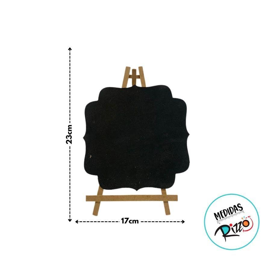 Kit Painel Lousa Festa Mdf - 23x17cm - 1 Unidade - Rizzo