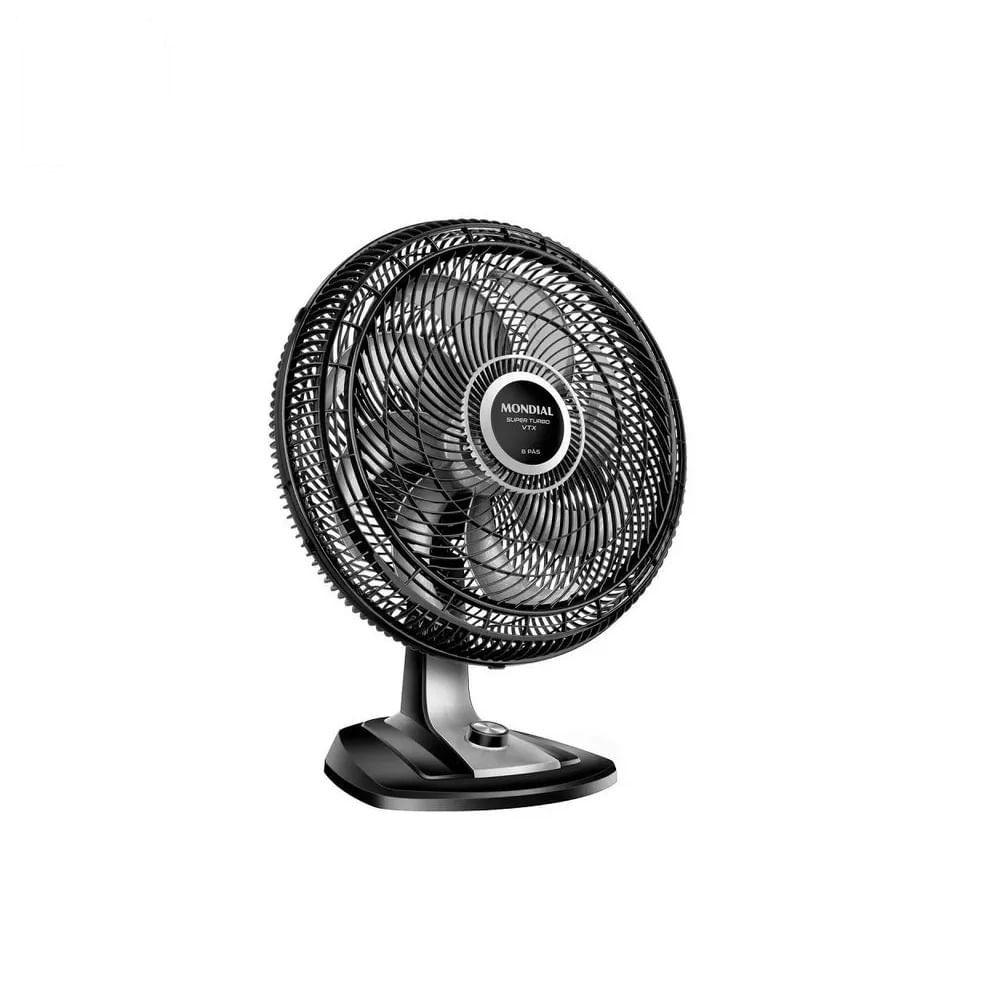 Ventilador De Mesa Mondial Preto Vtx-40-8p 220 Volts