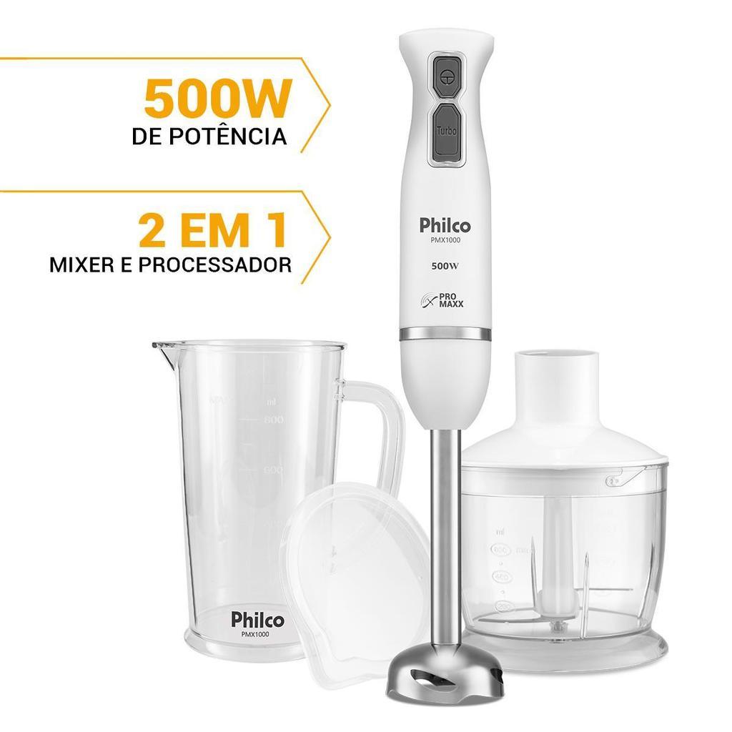 Mixer Philco 4 Lâminas PRO Maxx 2 E 1 500W