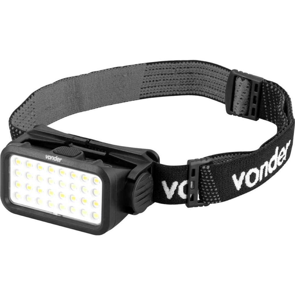 Lanterna LED Recarregável Para Cabeça Lcv 032 Vonder