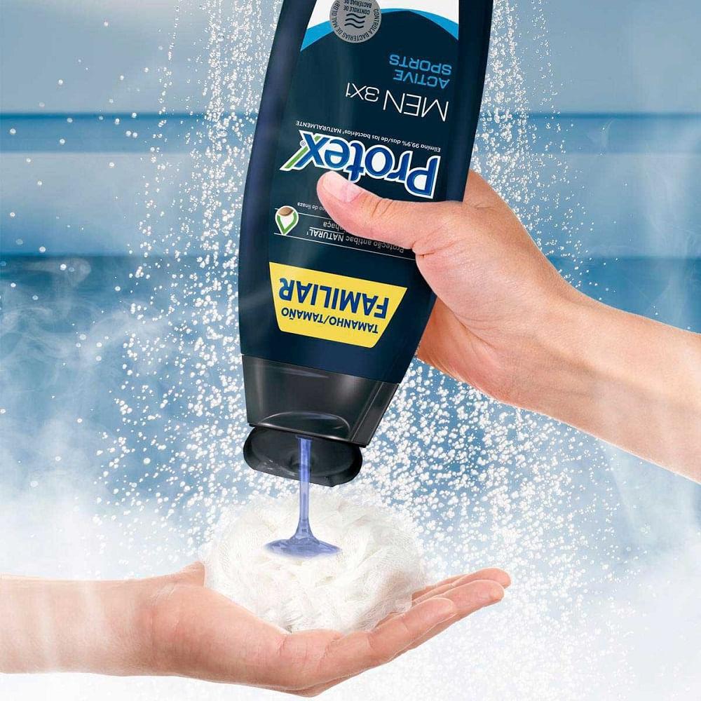 Sabonete Líquido Protex Men Sport Antibacteriano 650ml