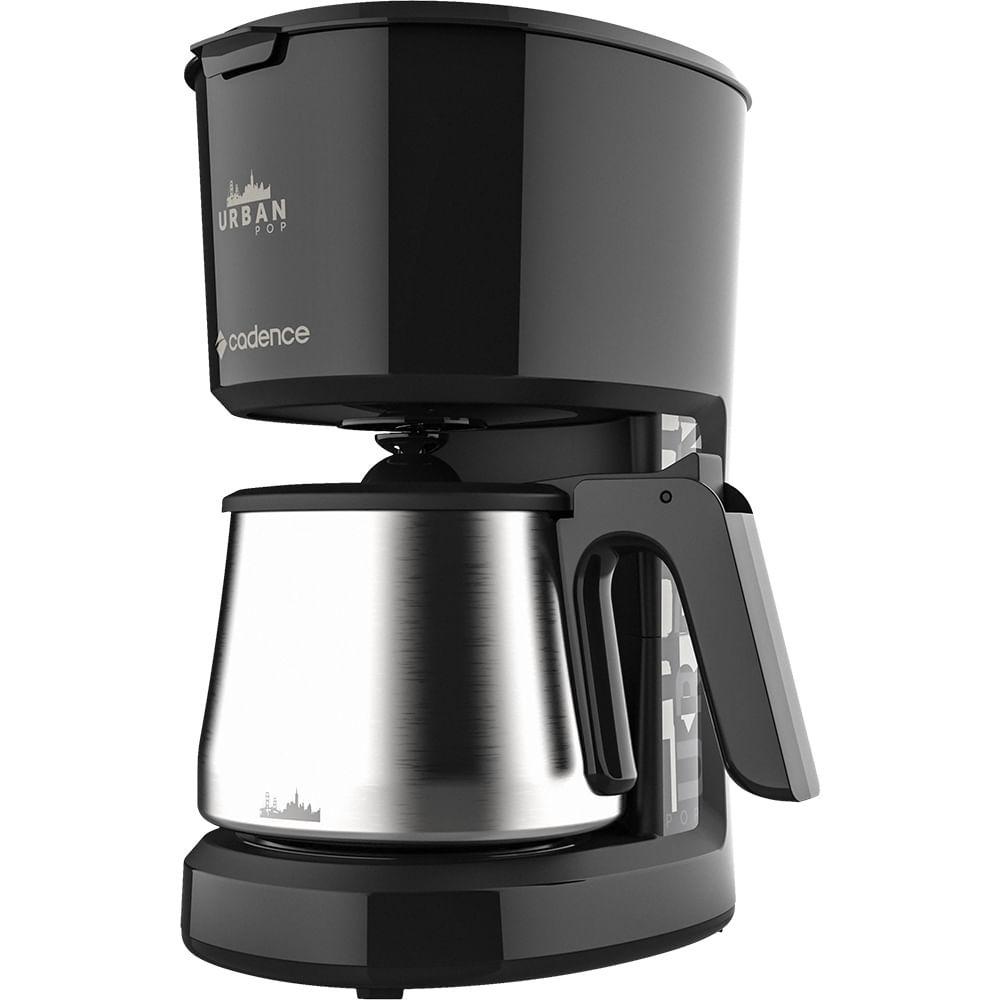 Cafeteira Elétrica Cadence Urban Pop Inox