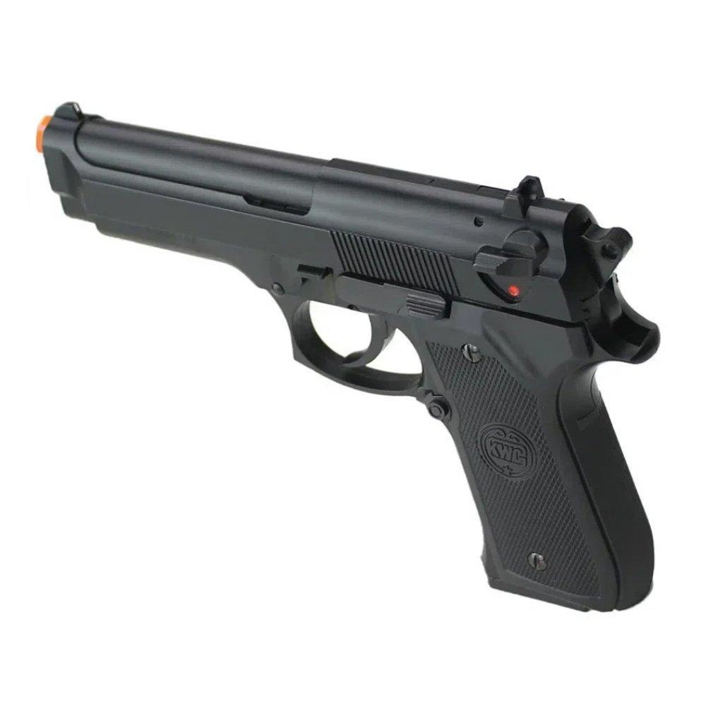 Pistola De Pressão Spring M92 6mm - Kwc+esferas De Aluminio
