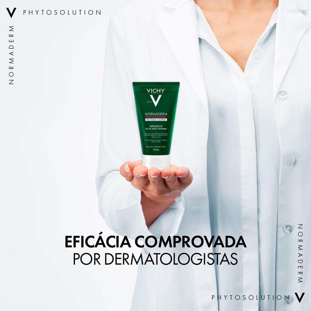 Normaderm Phytosolution Vichy Gel Intensivo De Limpeza Profunda Facial 150g