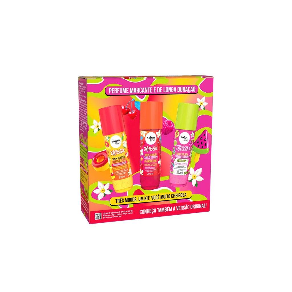 Kit Xerosa Com 3 Body Splash 30ml