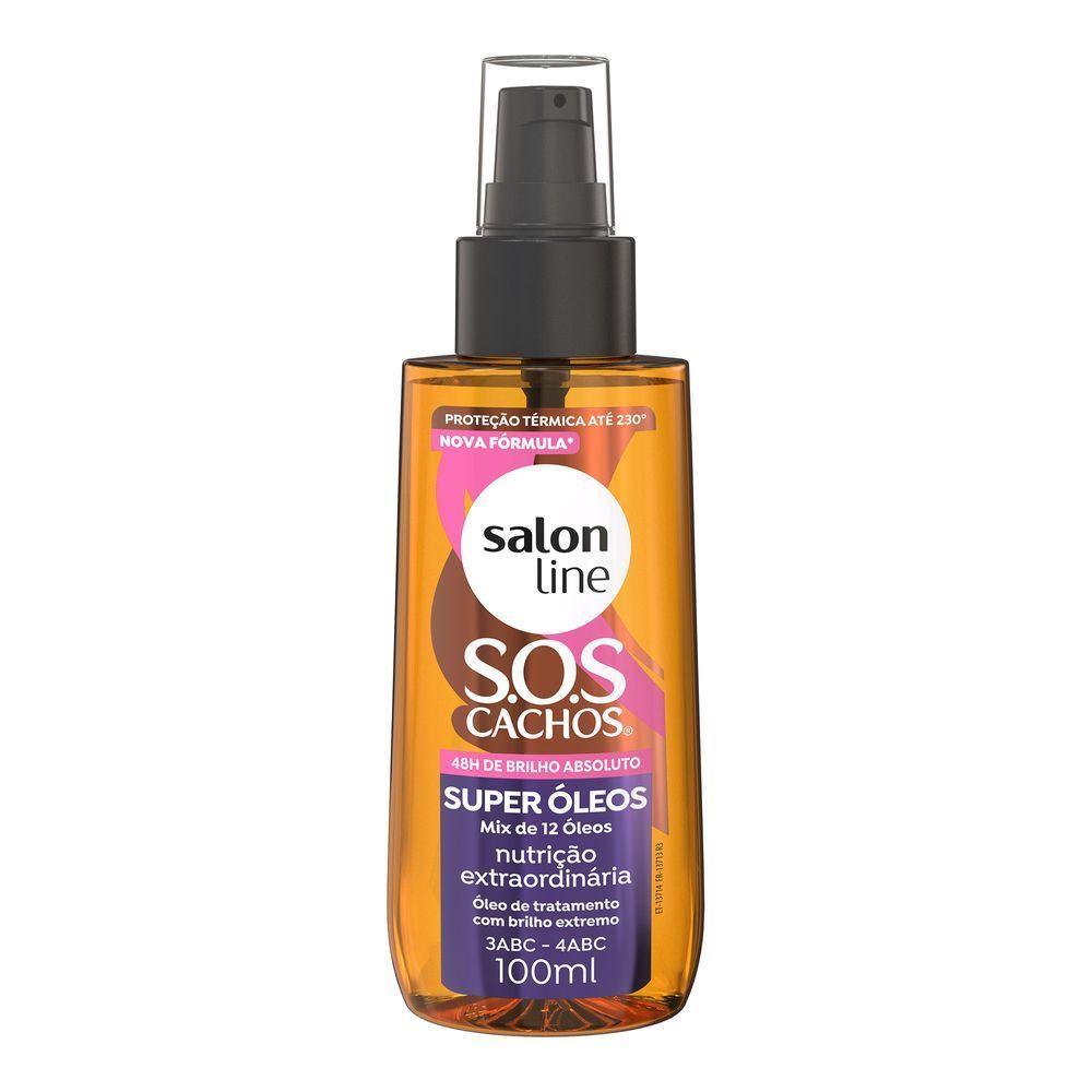 Óleo Capilar Salon Line Sos Super Óleos 100ml