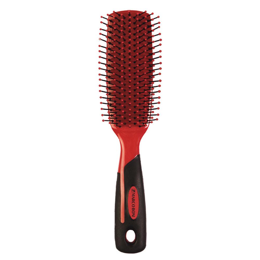 Escova De Cabelo Marco Boni Corpo Retangular Cores Sortidas Ref 7511t Com 1 Unidade
