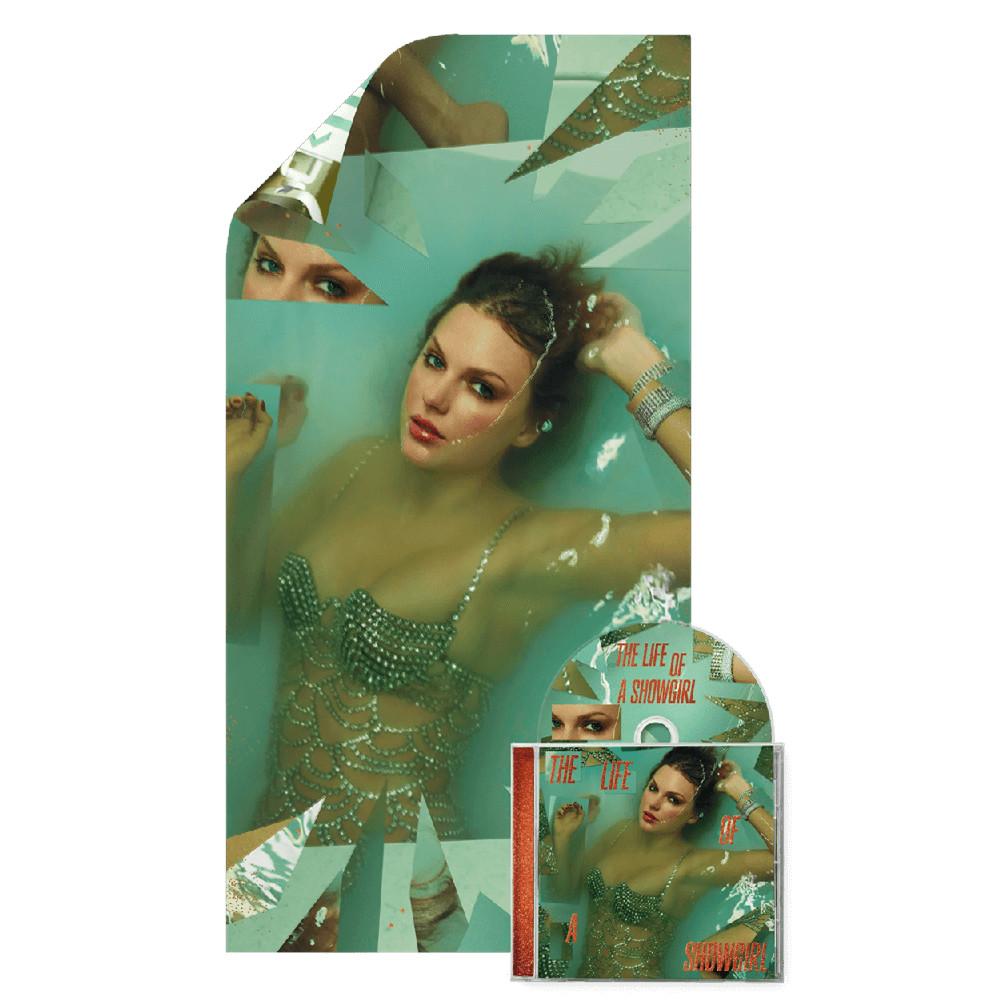 Cd Taylor Swift - The Life Of A Showgirl Sweat And Vanilla Perfume (cd Com Pôster) - Importado