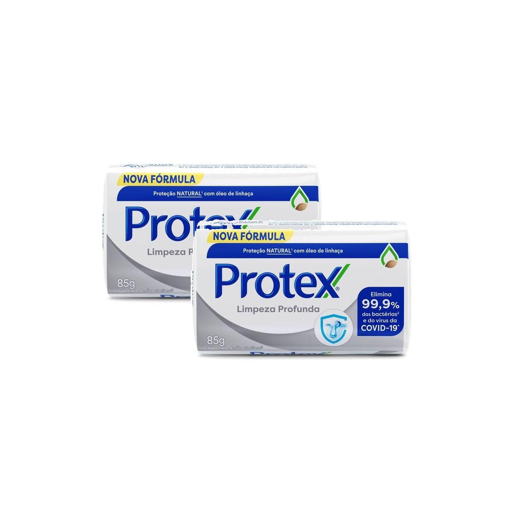 Kit 2 Sabonete Protex Limpeza Profunda 85g
