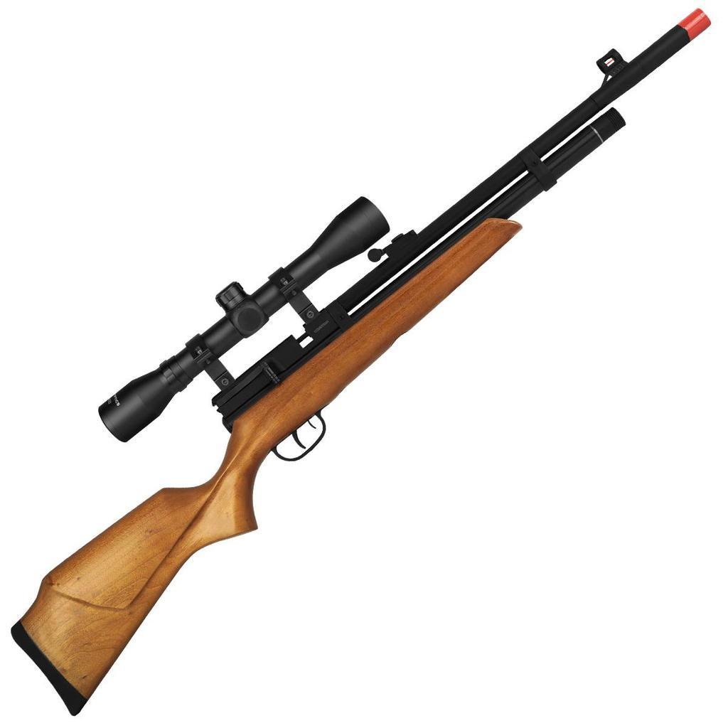 Carabina Madeira 5.5mm Pcp Beeman 1331 Raider + Luneta 4x32